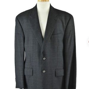 Chaps Ralph Lauren Two Button Tweed Blazer  Sport Coat Jacket Size 46R